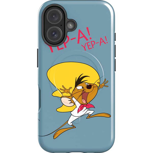 Looney Tunes Speedy Gonzales -Yepa! Yepa! iPhone 16 Plus Magsafe Impact Case