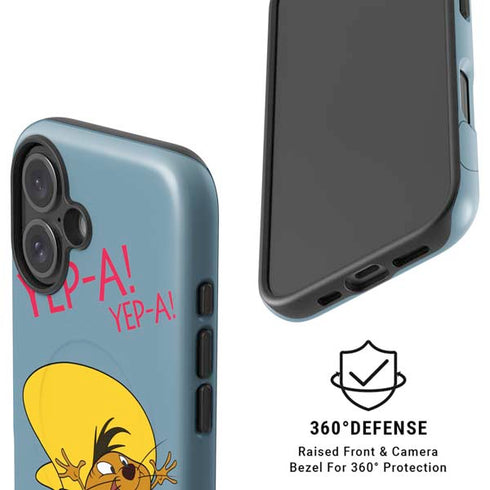 Looney Tunes Speedy Gonzales -Yepa! Yepa! iPhone 16 Plus Magsafe Impact Case