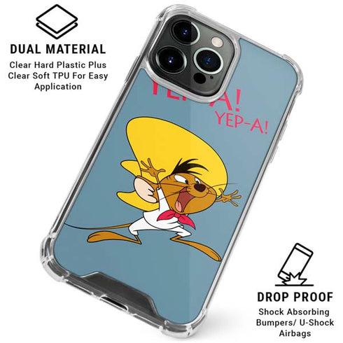 Looney Tunes Speedy Gonzales -Yepa! Yepa! iPhone 16 Pro Clear Case