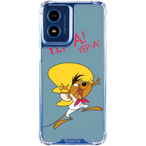 Looney Tunes Speedy Gonzales -Yepa! Yepa! Moto G 5G (2024) Clear Case