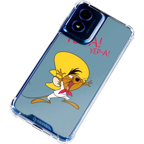Looney Tunes Speedy Gonzales -Yepa! Yepa! Moto G 5G (2024) Clear Case