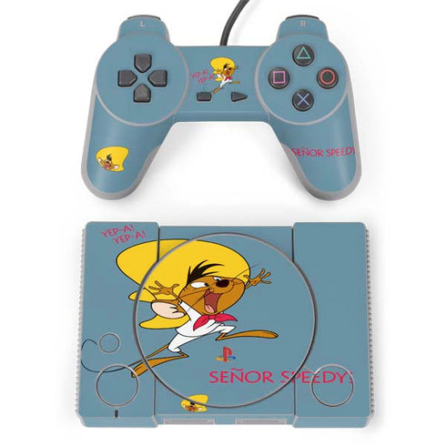Looney Tunes Speedy Gonzales -Yepa! Yepa! PlayStation Classic Bundle Skin