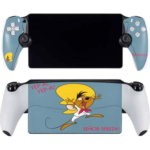 Looney Tunes Speedy Gonzales -Yepa! Yepa! PlayStation Portal Remote Player Skin