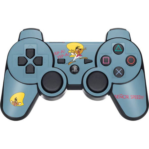 Looney Tunes Speedy Gonzales -Yepa! Yepa! PS3 Dual Shock wireless controller Skin