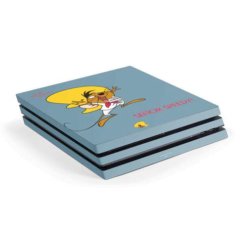 Looney Tunes Speedy Gonzales -Yepa! Yepa! PS4 Pro Console Skin