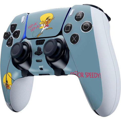 Looney Tunes Speedy Gonzales -Yepa! Yepa! PS5 DualSense Edge Pro Controller Skin