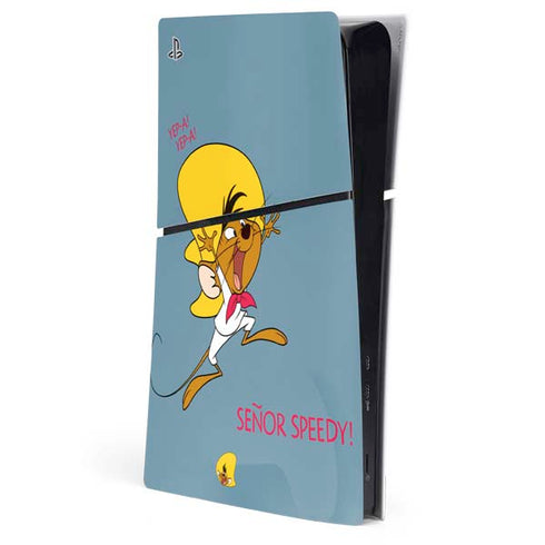 Looney Tunes Speedy Gonzales -Yepa! Yepa! PlayStation PS5 Skins