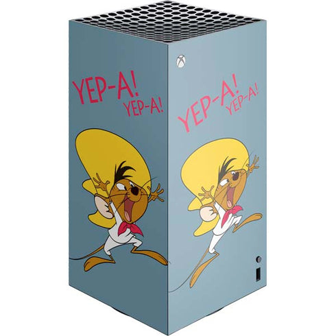 Looney Tunes Speedy Gonzales -Yepa! Yepa! XBox Series X Digital Edition Console Skin