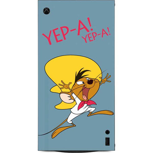 Looney Tunes Speedy Gonzales -Yepa! Yepa! XBox Series X Digital Edition Console Skin