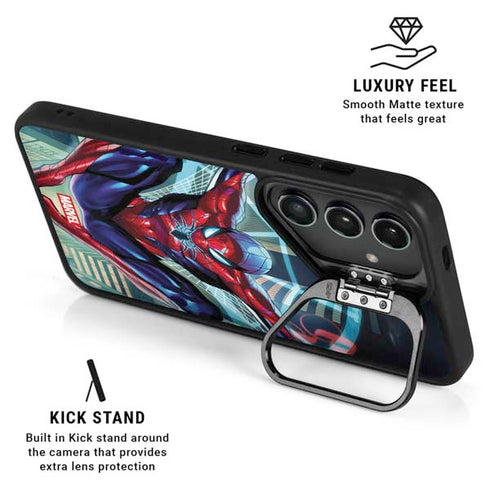 Marvel Spiderman Spiderman Armor MK IV Galaxy S25 Kickstand Case