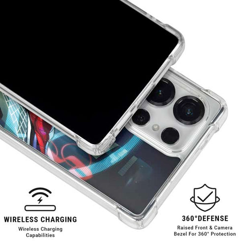 Marvel Spiderman Spiderman Armor MK IV Galaxy S26 Ultra Clear Case