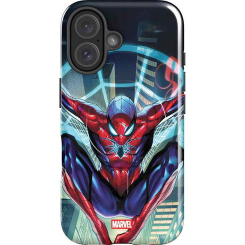 Marvel Spiderman Spiderman Armor MK IV iPhone 16 Magsafe Impact Case