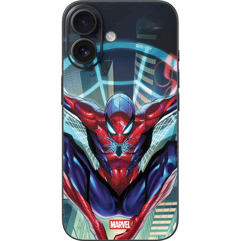 Marvel Spiderman Spiderman Armor MK IV iPhone 16 Skin