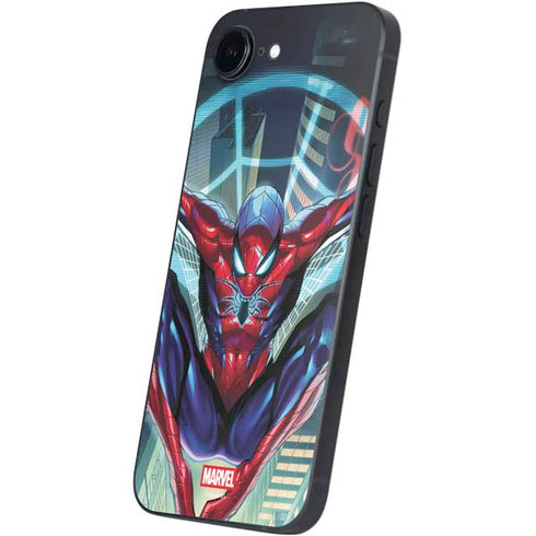 Marvel Spiderman Spiderman Armor MK IV iPhone 16e Skin