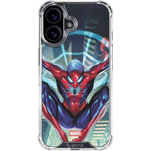 Marvel Spiderman Spiderman Armor MK IV iPhone 17 Clear Case