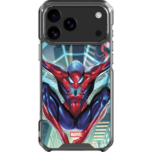 Marvel Spiderman Spiderman Armor MK IV iPhone 18 Pro Max Clear Case
