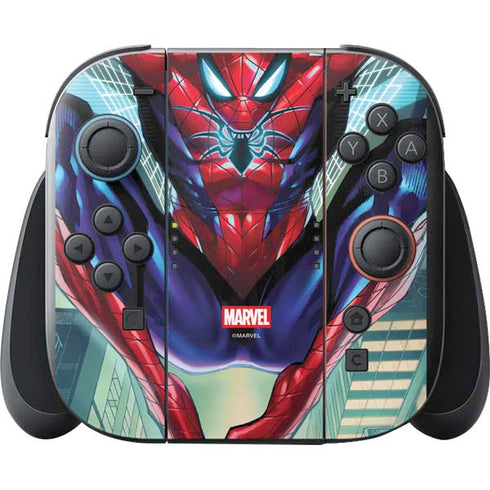Marvel Spiderman Spiderman Armor MK IV Nintendo Switch 2 (2025) with Joy-Con Skin