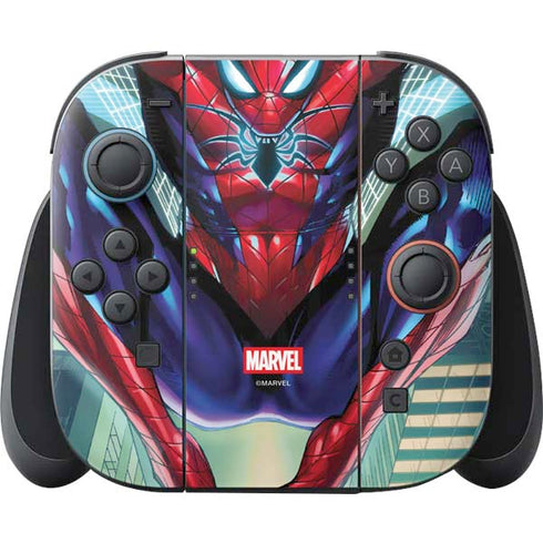 Marvel Spiderman Spiderman Armor MK IV Nintendo Switch 2 (2025) Joy-Con Controller Skin