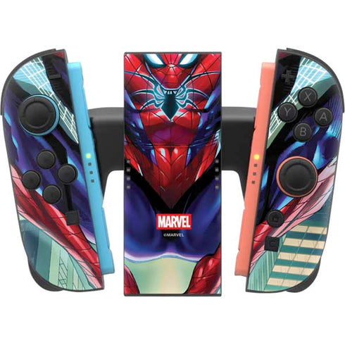 Marvel Spiderman Spiderman Armor MK IV Nintendo Switch 2 (2025) Joy-Con Controller Skin