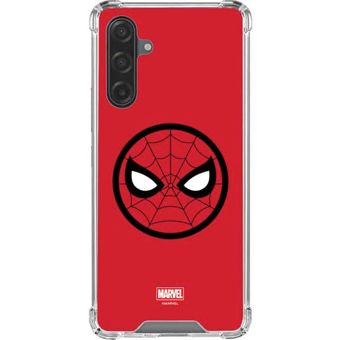 Marvel Spiderman Spiderman Emblem Galaxy A17 Clear Case