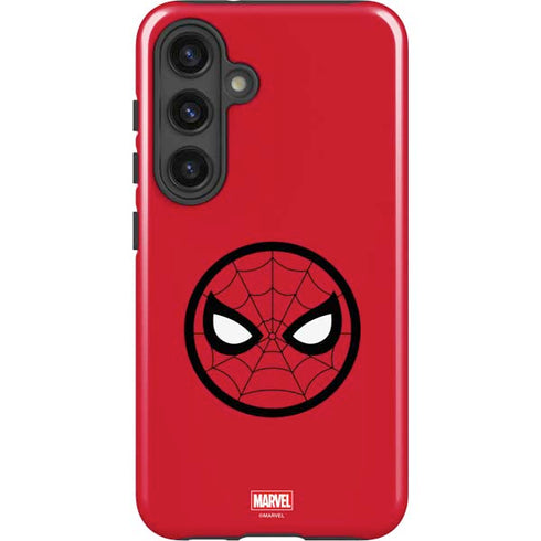 Marvel Spiderman Spiderman Emblem Galaxy S25 Plus Impact Case