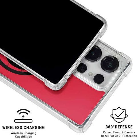 Marvel Spiderman Spiderman Emblem Galaxy S25 Ultra Clear Case