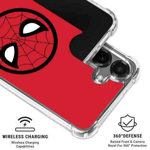 Marvel Spiderman Spiderman Emblem Galaxy S26 Clear Case