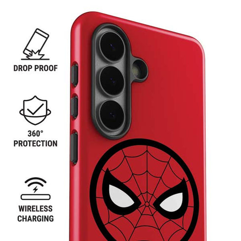 Marvel Spiderman Spiderman Emblem Galaxy S26 Plus Impact Case