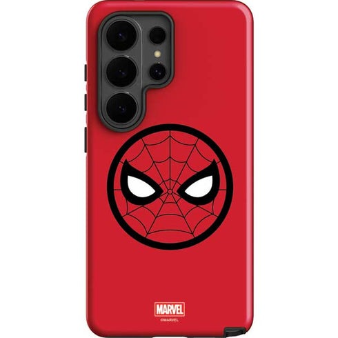 Marvel Spiderman Spiderman Emblem Galaxy S26 Ultra Impact Case