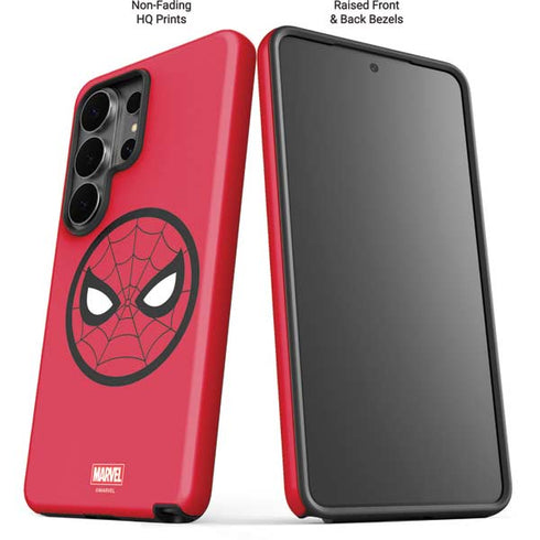 Marvel Spiderman Spiderman Emblem Galaxy S26 Ultra Impact Case