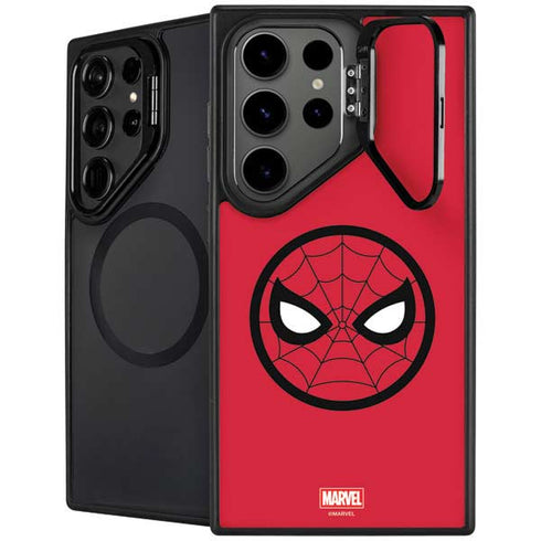Marvel Spiderman Spiderman Emblem Galaxy S26 Ultra Kickstand Case