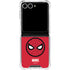 Marvel Spiderman Spiderman Emblem Galaxy Z Flip7 Clear Case