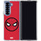 Marvel Spiderman Spiderman Emblem Galaxy Z Fold7 Clear Case