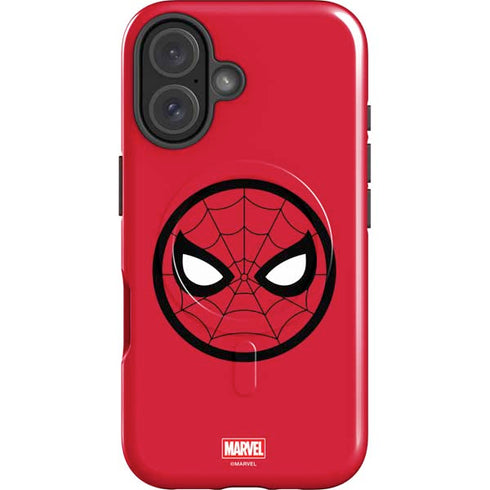 Marvel Spiderman Spiderman Emblem iPhone 16 Magsafe Impact Case