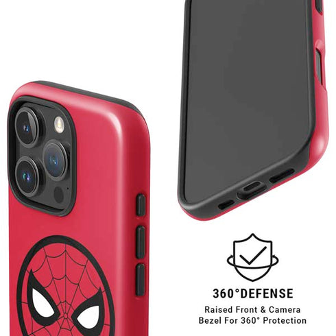 Marvel Spiderman Spiderman Emblem iPhone 16 Pro Max Magsafe Impact Case