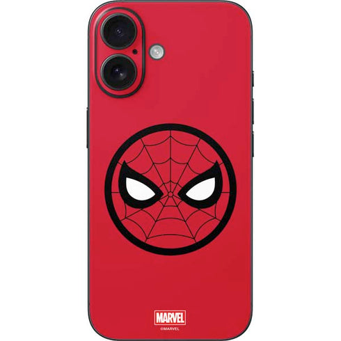 Marvel Spiderman Spiderman Emblem iPhone 16 Skin