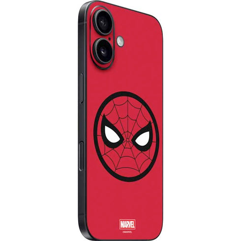 Marvel Spiderman Spiderman Emblem iPhone 16 Skin