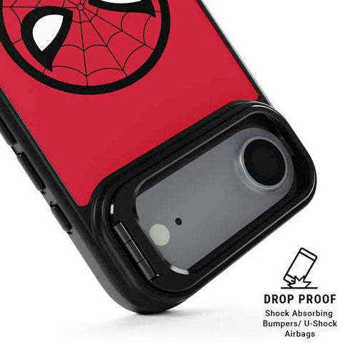 Marvel Spiderman Spiderman Emblem iPhone 17 Air Kickstand Case