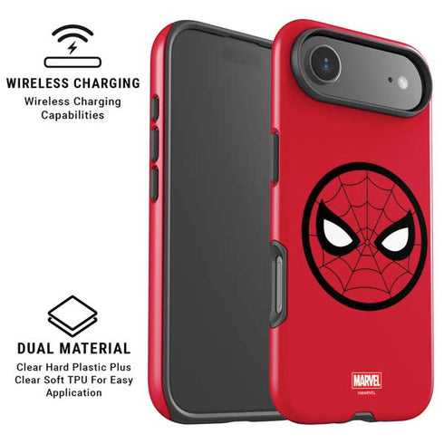 Marvel Spiderman Spiderman Emblem iPhone 17 Air Magsafe Impact Case