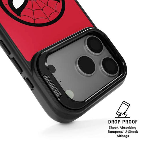 Marvel Spiderman Spiderman Emblem iPhone 17 Pro Kickstand Case