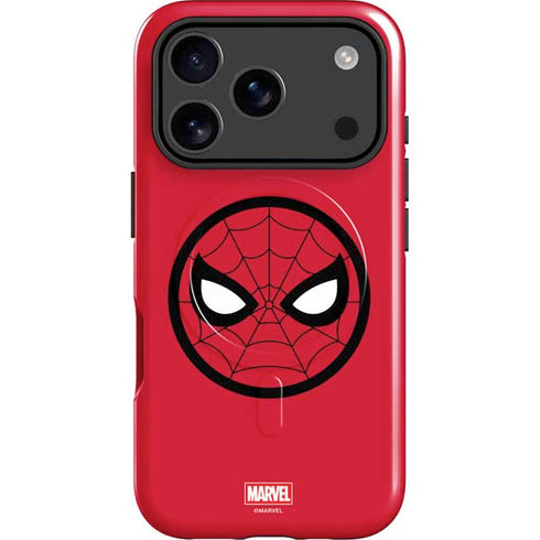 Marvel Spiderman Spiderman Emblem iPhone 17 Pro Magsafe Impact Case