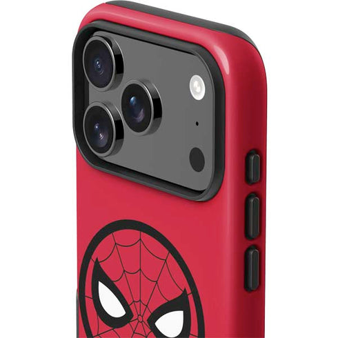 Marvel Spiderman Spiderman Emblem iPhone 17 Pro Max Impact Case