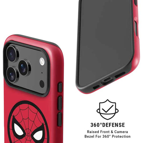 Marvel Spiderman Spiderman Emblem iPhone 17 Pro Max Magsafe Impact Case