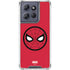 Marvel Spiderman Spiderman Emblem Moto G 5G (2025) Clear Case