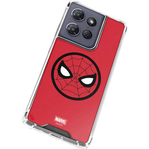 Marvel Spiderman Spiderman Emblem Moto G 5G (2025) Clear Case