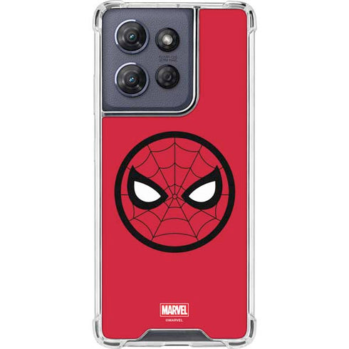 Marvel Spiderman Spiderman Emblem Moto G Play 5G (2025) Clear Case