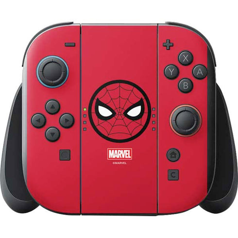 Marvel Spiderman Spiderman Emblem Nintendo Switch 2 (2025) with Joy-Con Skin