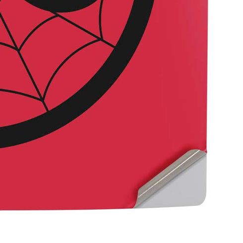 Marvel Spiderman Spiderman Emblem PS5 Pro Disk Console Skin