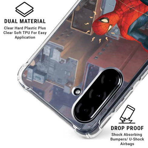 Marvel Spiderman Spidey Sense Galaxy A36 5G Clear Case