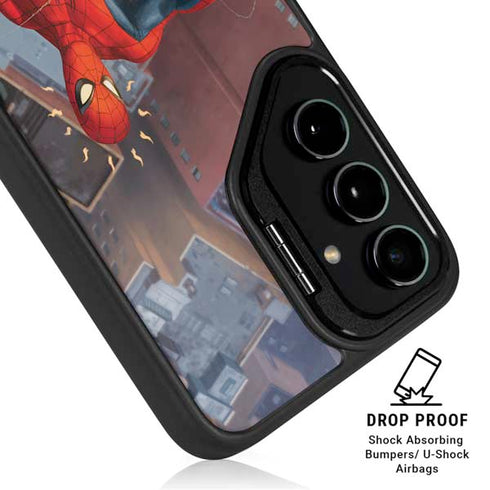 Marvel Spiderman Spidey Sense Galaxy S25 Kickstand Case
